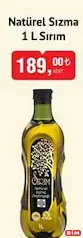 SIRIM NATÜREL SIZMA ZEYTİNYAĞI 1 L SIRIM NATÜREL SIZMA ZEYTİNYAĞI 1 L